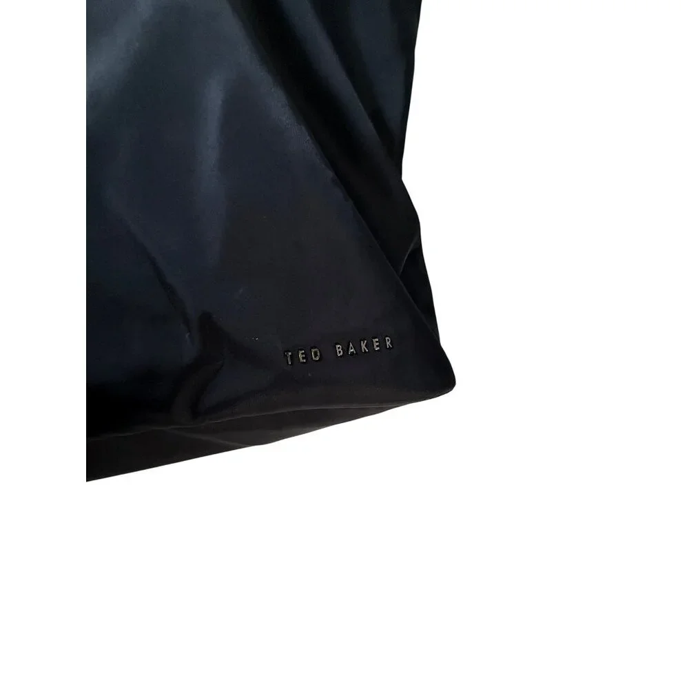 Ted Baker Womens Black Oversized Nylon Tote Bag‎ With Detachable Strap